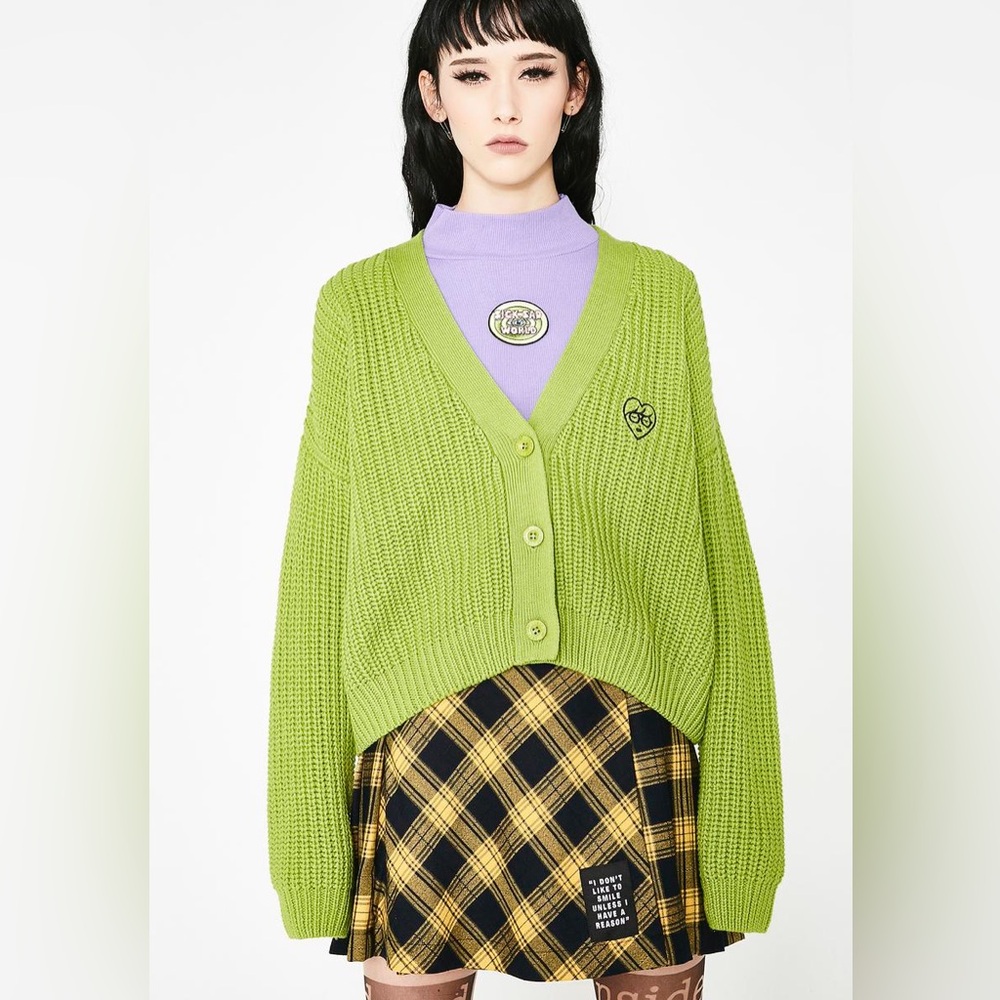 Lazy Oaf x Daria Cardigan